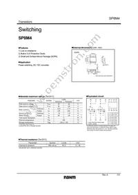 SP8M4FU6TB Datasheet Cover