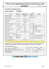 SPA000001 Datasheet Page 3