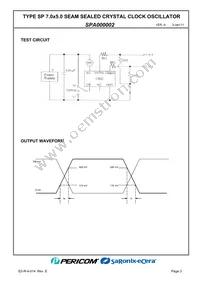 SPA000002 Datasheet Page 4