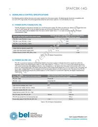 SPAFCBK-14G Datasheet Page 4