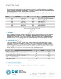SPAFCBK-14G Datasheet Page 9