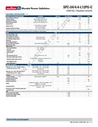 SPC-54/4.4-L12PG-C Datasheet Page 3