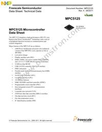 SPC5125YVN400R Datasheet Cover