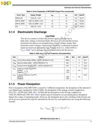 SPC5200CBV400 Datasheet Page 9