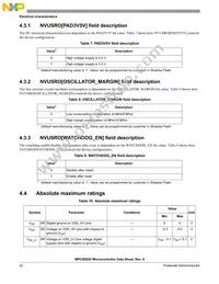 SPC5602DF1MLL3 Datasheet Page 22