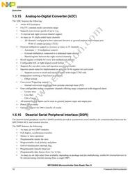 SPC5606SF2CLU6 Datasheet Page 16