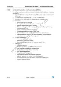 SPC560P40L1BEAAY Datasheet Page 22