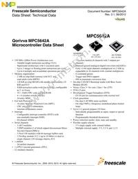 SPC5642AF2MVZ1 Datasheet Page 5