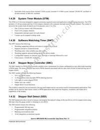 SPC5645SF1VVU Datasheet Page 21