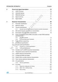 SPC564A70B4CFAY Datasheet Page 3