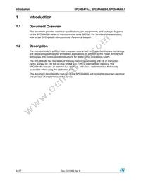 SPC564A80B4CFAR Datasheet Page 8