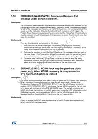 SPC564L70L5BBOSY Datasheet Page 9