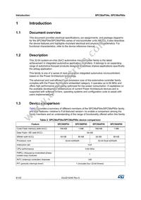 SPC56AP54L5CEFAY Datasheet Page 8