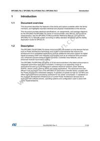 SPC56EL70L5CBFR Datasheet Page 7