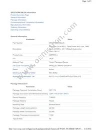 SPC5743RK1MLU5 Datasheet Cover