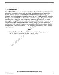 SPC5746RK1MMT5R Datasheet Page 3