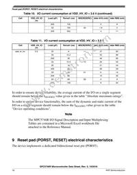 SPC5746RK1MMT5R Datasheet Page 18