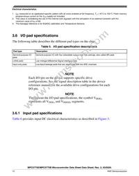 SPC5775EDK3MME3R Datasheet Page 12