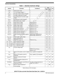 SPC5777CK2MMO3R Datasheet Page 8