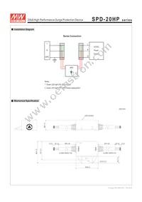 SPD-20HP-277S Datasheet Page 3