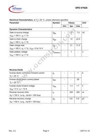 SPD07N20 Datasheet Page 4