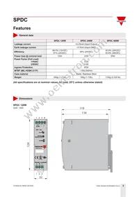 SPDC244801 Datasheet Page 5