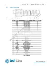 SPDFCBK-15G Datasheet Page 8