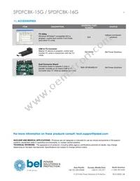 SPDFCBK-15G Datasheet Page 9