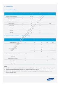 SPHCW1HDNA25YHR31F Datasheet Page 3