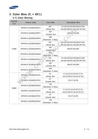 SPHWH1L3D30ED4WPH3 Datasheet Page 8