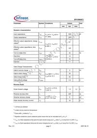 SPI15N65C3HKSA1 Datasheet Page 3