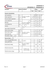 SPI42N03S2L-13 Datasheet Page 3