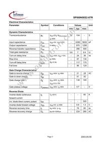 SPI80N08S2-07R Datasheet Page 3