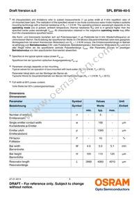 SPL BF98-40-5 (971 +/-2NM) Datasheet Page 3