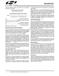SPL505YC256BTT Datasheet Page 13