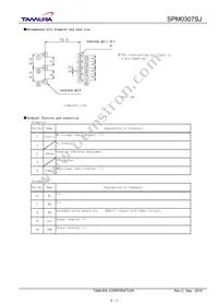 SPM0307SJ Datasheet Page 5
