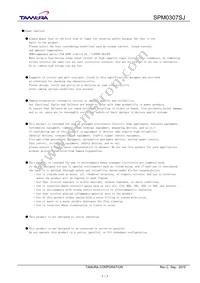 SPM0307SJ Datasheet Page 7