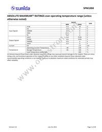 SPM1004-5V0C Datasheet Page 2