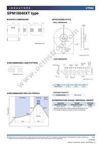 SPM10040XT-R68M Datasheet Page 3