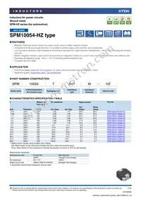 SPM10054T-220M-HZ Datasheet Cover