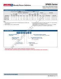 SPM25-120-D48P-C Datasheet Page 2
