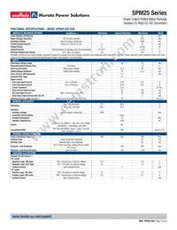 SPM25-120-D48P-C Datasheet Page 3