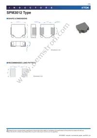 SPM3012T-4R7M Datasheet Page 5