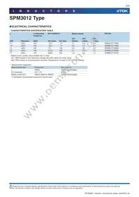 SPM3012T-4R7M Datasheet Page 6