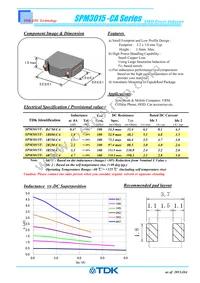 SPM3015T-3R3M-CA Datasheet Cover