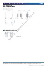 SPM4020T-2R2M Datasheet Page 5