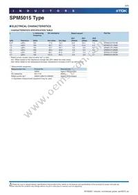 SPM5015T-3R3M Datasheet Page 6