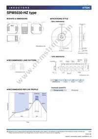 SPM5030T-100M-HZ Datasheet Page 3