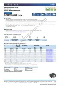 SPM6530T-100M-HZ Cover