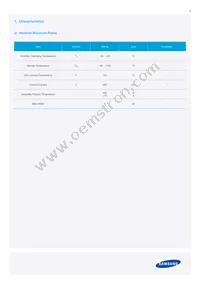 SPMWHT328FD5WAWMS0 Datasheet Page 3